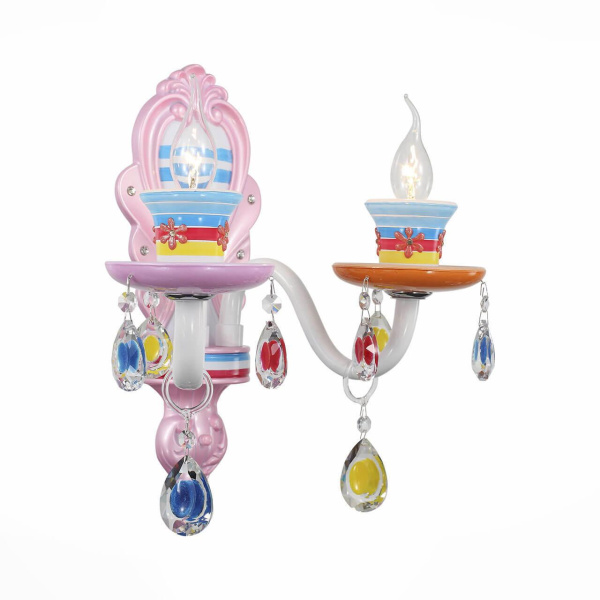 Купить ST LUCE SL673.781.02 Бра  Разноцветный/Разноцветный E14 2*40W