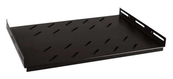 Hyperline TSHH-1200-RAL9004 Полка глубиной 950 мм для шкафов с глубиной от 1200 мм (до 100 кг), цвет черный (RAL 9004) 50099