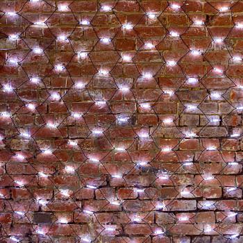 NEON-NIGHT Гирлянда "Сеть" 2x4м, черный КАУЧУК, 560 LED Белые 217-135