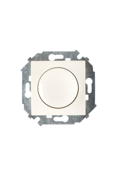 Купить Simon 15 Бежевый Светорегулятор поворотно-нажимной, 500Вт, 230В, винт.зажим 1591311-031