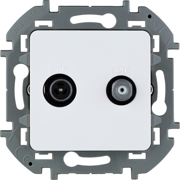 Legrand INSPIRIA Белый Розетка TV/SAT "звезда" 673880