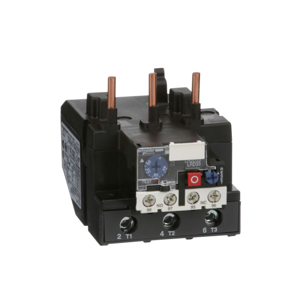 SE Contactors D Thermal relay D Тепловое реле перегрузки 30-40А Class 10 с зажимом под винт LRD3355