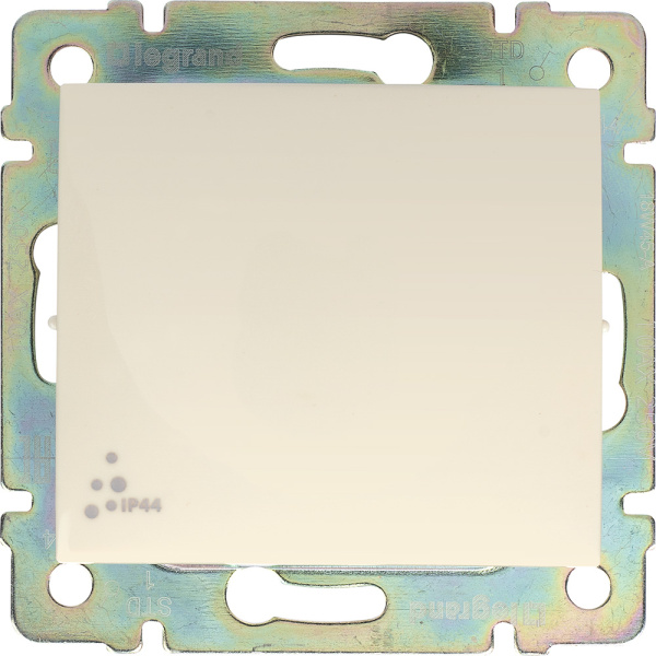 Купить Legrand Valena Крем Выключатель 1-клавишный IP44 (со стандартной рамкой) 774101
