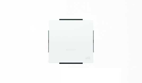 ABB SKY Альпийский белый Клавиша для механизма клавишного светорегулятора арт.8160.1 2CLA856010A1101