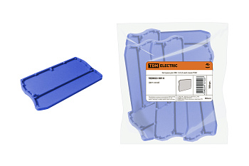 TDM Заглушка для ЗКБ 1,5/2,5 мм2 синяя SQ0822-0014