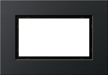 Gira ESP Черный Рамка устан. 1,5 местн. 1001126