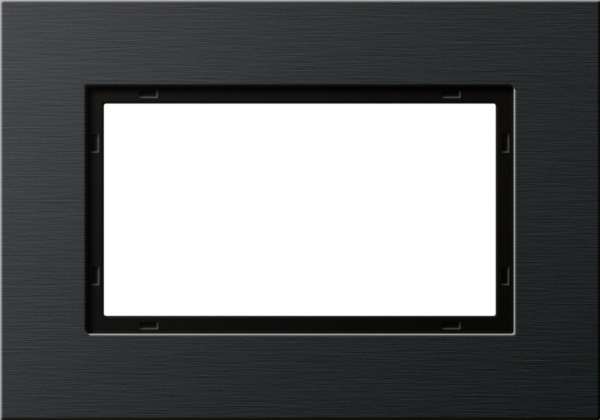 Gira ESP Черный Рамка устан. 1,5 местн. 1001126