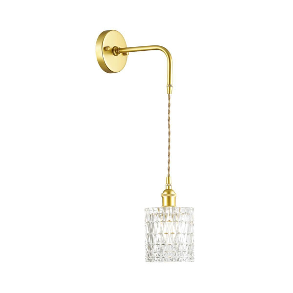 Lumion 3799/1W LN19 164 золотой, прозрачный Бра E14 1*40W 220V JESS