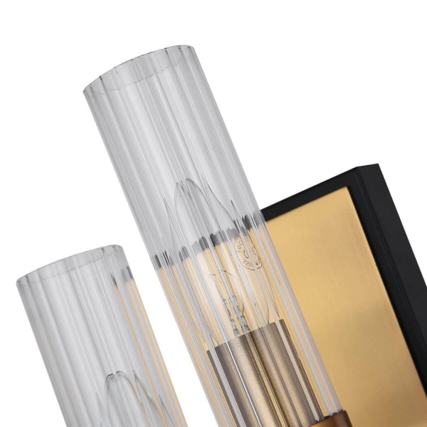 Купить ST LUCE SL336.301.02 Бра  Коричневый, Бронза/Прозрачный E14 2*60W