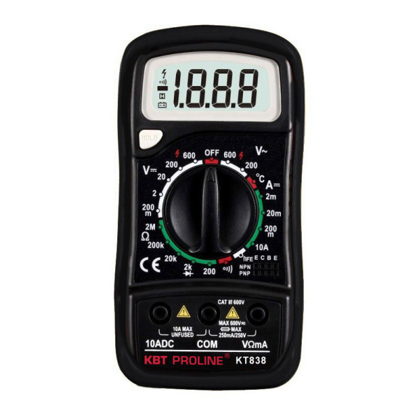 КВТ KT 838 "PROLINE" Мультиметр цифровой