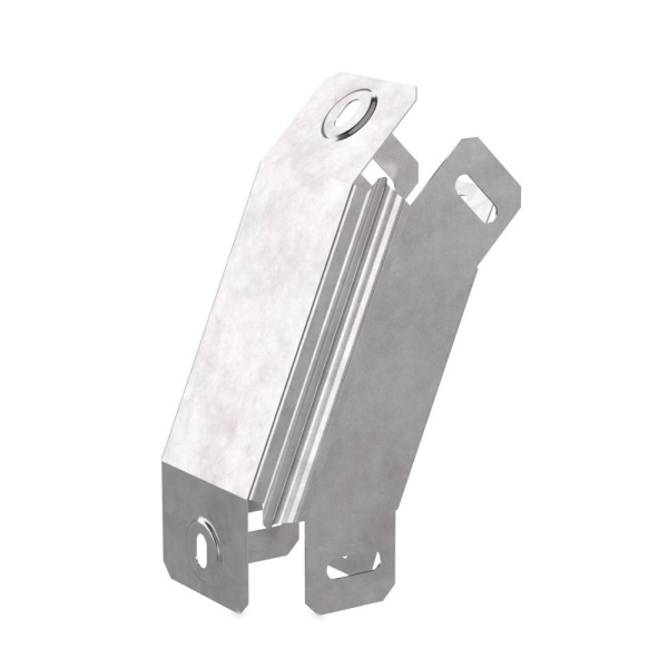 Промрукав Угол вертикальный внешний 45 градусов с крышкой Стандарт 50х50 PR16.0567