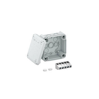 OBO Bettermann Распределительная коробка T60, 114x114x57 мм, IP67, с клеммой 2007914