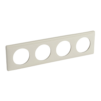 Legrand DIY Celiane Беж Рамка 4 поста 696934