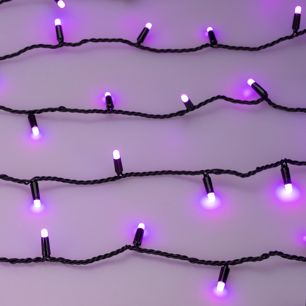 Купить Arlight Светодиодная гирлянда ARD-STRING-CLASSIC-10000-BLACK-95LED-MILK-LIVE RGBW-DMX (24V, 10W) (Ardecoled, IP65) 031747