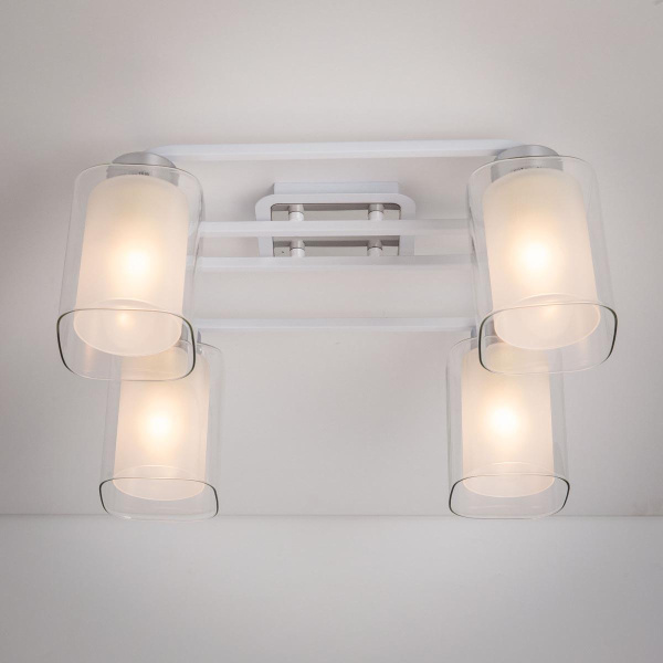 Купить Citilux CL159240 Румба Белый+Хром Люстра