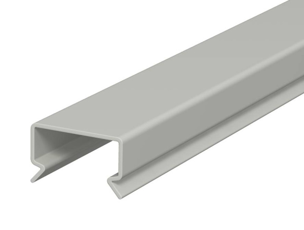 OBO Bettermann Крышка кабель-канала LKV 25 мм, ПВХ, серый 6178504