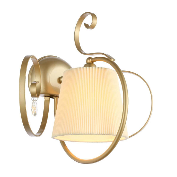 Купить Evoluce SL177.201.01 Бра Золото/Белый E14 1*40W