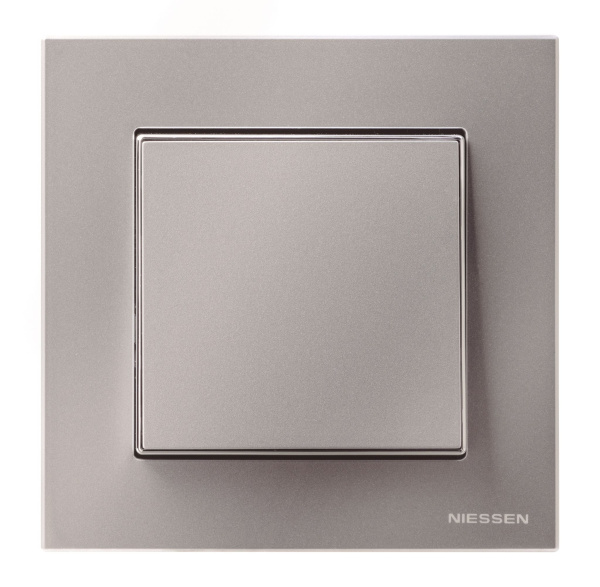 Купить ABB SKY Серебристый алюминий Клавиша для 1-клавишных выключателей/переключателей/кнопок 2CLA850100A1301