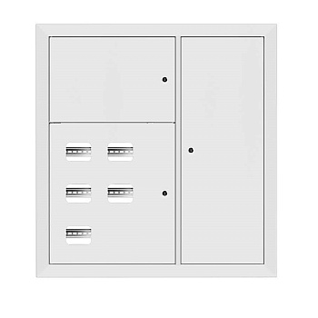 EKF Щит этажный 5 кв. RAL9003 (1000х950х150) PROxima