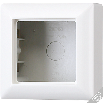 JUNG Коробка для накладного монтажа 1-кратная мокка AS581AMO