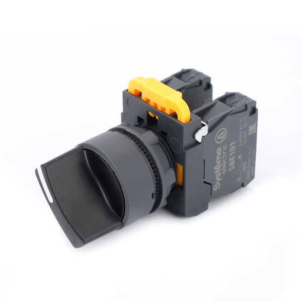 Systeme Electric Переключатель SB5 в сборе модульный 22мм 3 позиции с фиксацией 2НО