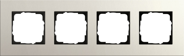 Gira ESP Lenoleum-Multiplex Светло-серый Рамка 4-ая 0214220