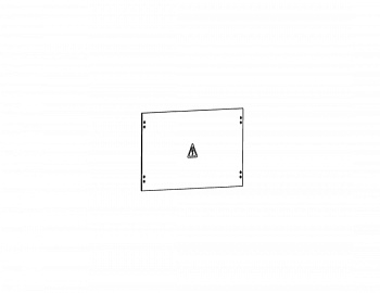 EKF PROxima Экран для кожуха рубильника для ВРУ Unit шириной 800мм PROxima