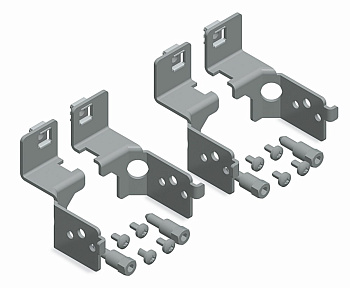 SE Sarel 4 кронштейна для крепления монтажной платы NSYSFPB