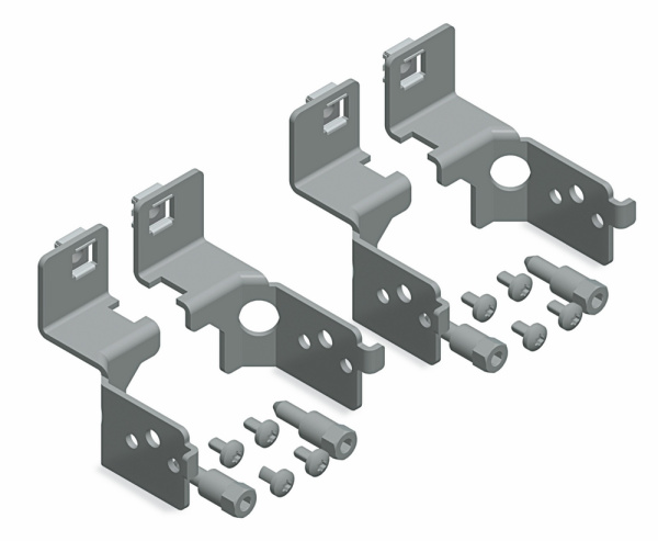 SE Sarel 4 кронштейна для крепления монтажной платы NSYSFPB