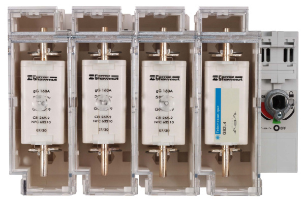 Купить SE Корпус выключателя-разъединителя-предохранителя 4P размер 0 160A (GS2L4)