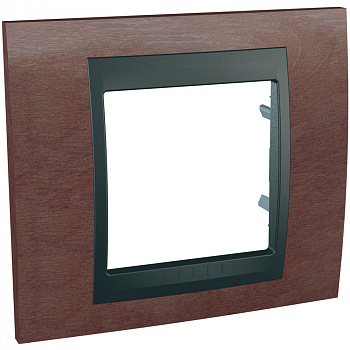 SE Unica Top Табак Графит Рамка 1-ая MGU66.002.2M4