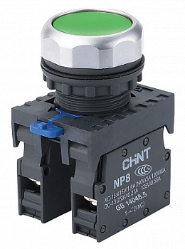 CHINT Индикатор ND16-22D/2 белый AC/DC380В (R)