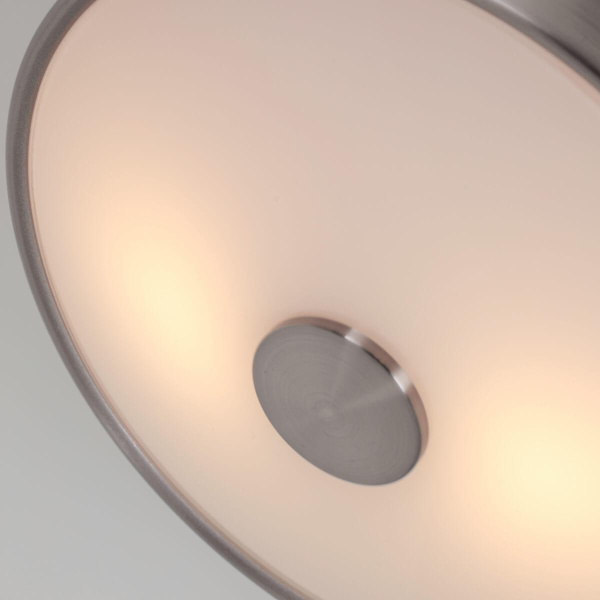 Купить Favourite Classic потолочный светильник каркас цвета никель, плафон из белого матового стекла 2691-2C