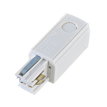 ITALLINE WSO-24B left white коннектор подвод питания WSO 24BL white