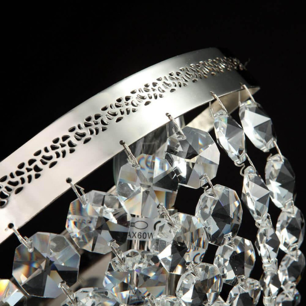 Купить Maytoni Royal Classic Ottilia Никель Бра 2xE14 60W DIA700-WL-02-N