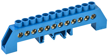 IEK Шина N ноль в комб DIN-изол Стойка ШНИ-8х12-12-КС-С