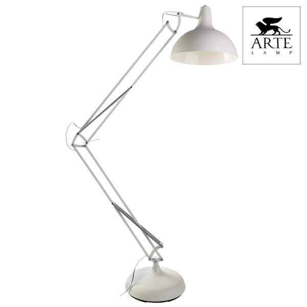 Купить Arte Lamp Goliath Белый Торшер 1x60W 1xE27 A2487PN-1WH