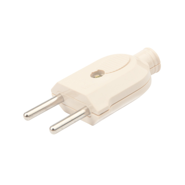 PROconnect Вилка прямая б/з кремовая 10 А 11-8533-4