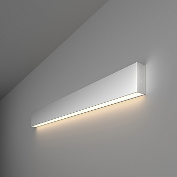 Elektrostandard 101-100-30-78 / Линейный светодиодный накладной односторонний светильник 78см 15W 4200K матовое серебро a041490