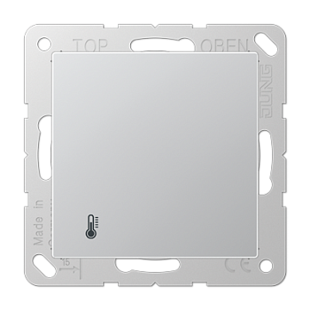 JUNG KNX-регулятор с ручкой для установки температуры алюминий A2178ORTSAL