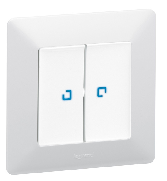 Купить Legrand Valena Мех IN'MATIC Выключатель 2-клавишный 10АХ 250В 752005