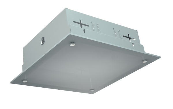 Купить СТ CMG/R 236 Светильник люминесцентный вcтраиваемый матовое екло вынос. 2х36W 2G11 (комп.лампа)