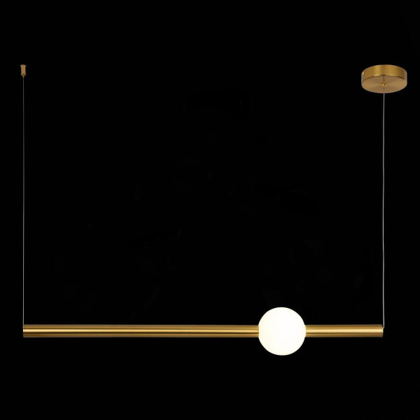 Купить ST Luce SL1222.223.01 Светильник подвесной Золото/Золото, Белый LED 1*18W 4000K