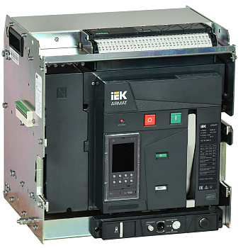 IEK ARMAT Автоматический выключатель воздушный выдвижного исполнения 4P A 55кА 1000А TD с акс.