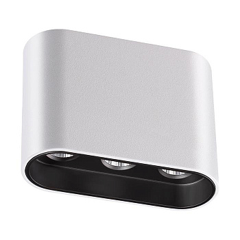 Novotech 357948 NT19 027 белый/черный Накладной светильник IP20 LED 3000К 7W 220-240V BELLA