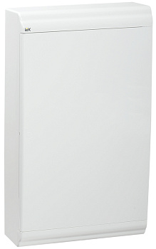 IEK PRIME Корпус пластиковый навесной ЩРН-П-36 белый/белая дверь IP41