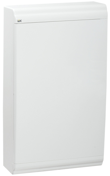 IEK PRIME Корпус пластиковый навесной ЩРН-П-36 белый/белая дверь IP41