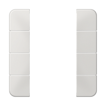 JUNG комплект накладок 4гр светло-серый CD504TSALG