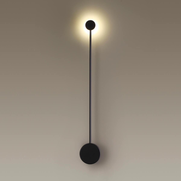 Купить Odeon Light 3902/5WB ODL20 129 Настенный светильник LED 4000K 5W 220V SATELLITE черный/металл