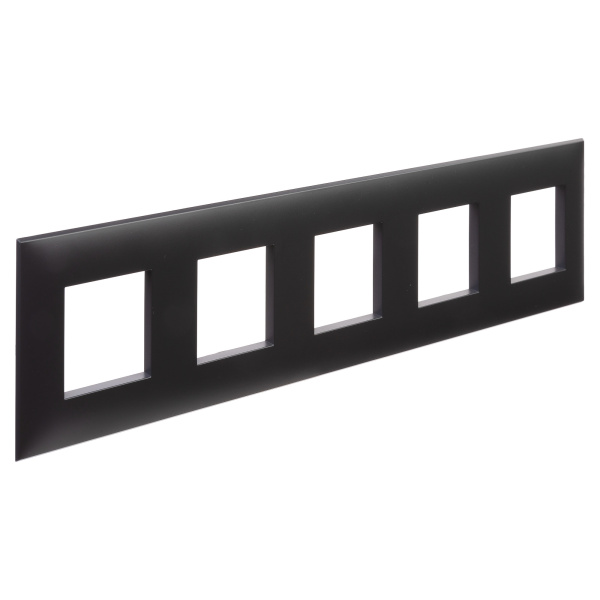 Купить DKC Рамка "Avanti", "Черный матовый", 5 постов (10 мод.)
